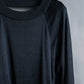 "ISSEY MIYAKE" Open back design pullover and easy pants 
silk fabric set up