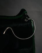 “GUCCI“ 90’s-00’s pony hair structured shoulder bag