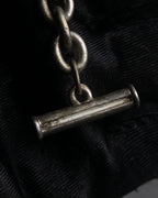 "Ralph Lauren" Circular toggle motif design silver bracelet