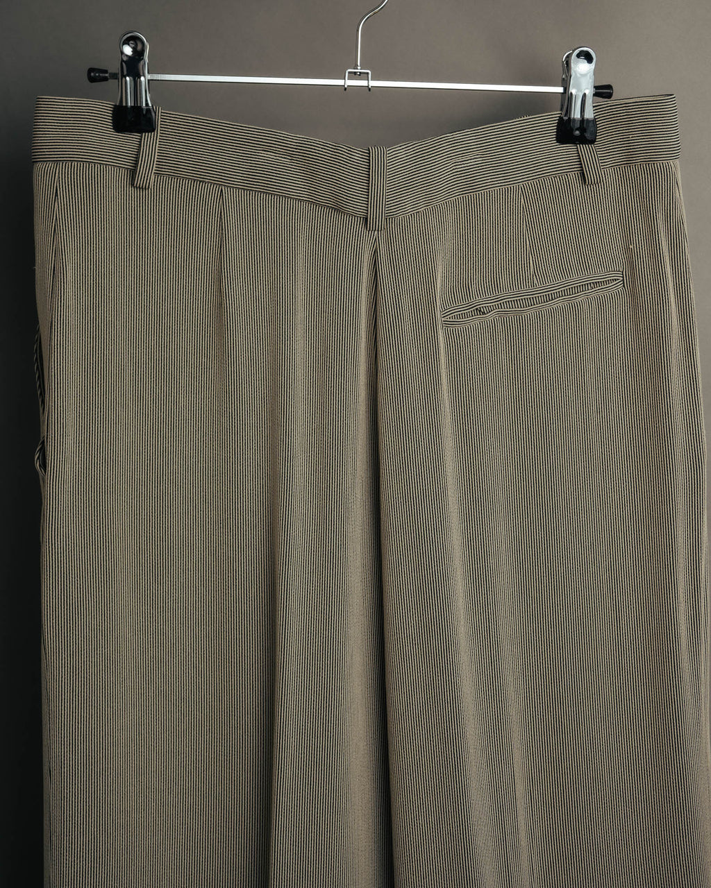 -SPECIAL- “HERMÈS“ Late 90’s-2010’s Fluid striped wide trousers