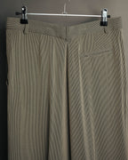 -SPECIAL- “HERMÈS“ Late 90’s-2010’s Fluid striped wide trousers