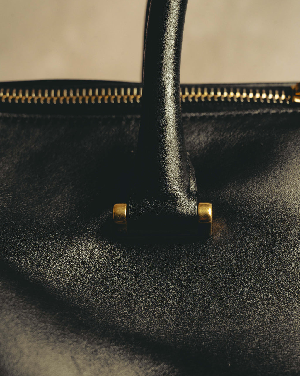 -SPECIAL- “Saint Laurent” 2012-2016 Classic Duffle 12 smooth calfskin bag