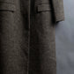 "Yves Saint Laurent Rive Gauche"
Fly front tweed chester coat