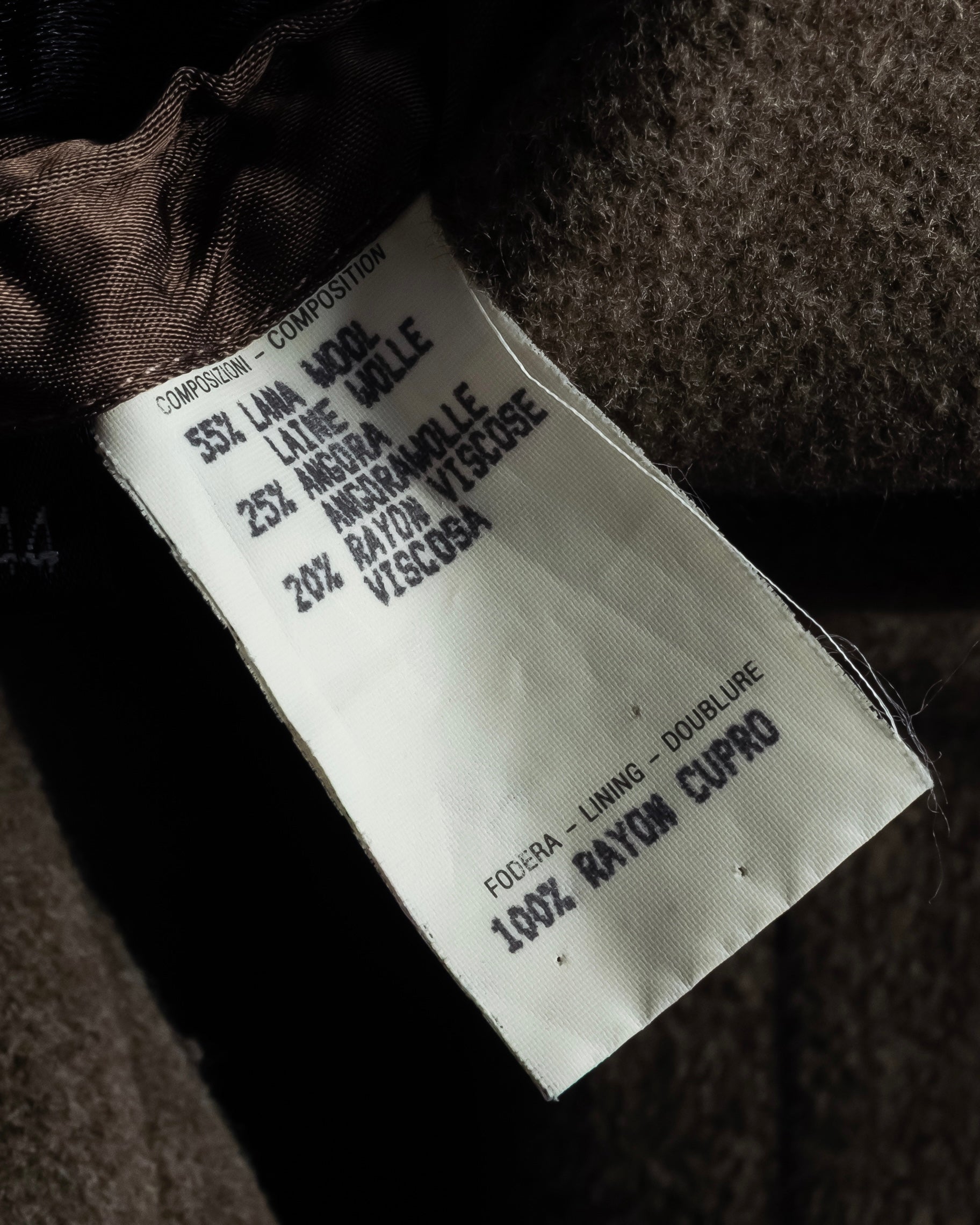 -SPECIAL- “GUCCI × ZAMASPORT” 1989–1994 Double Breasted Long Coat