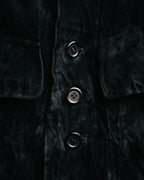 –SPECIAL– “ISSEY MIYAKE” 80’s-90’s crushed velvet utility vest