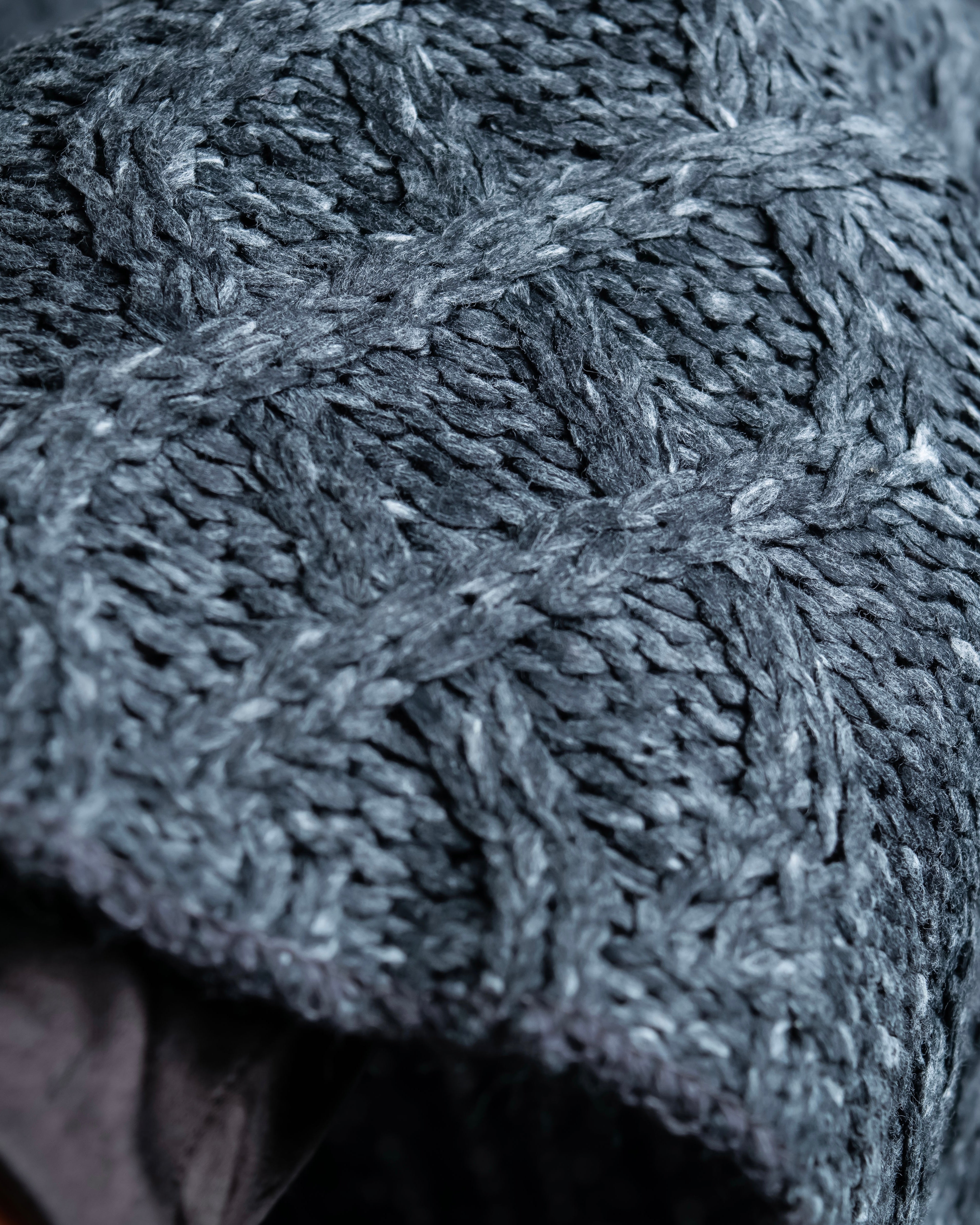 "MM6 MAISON MARGIELA" Cabled melange sleeveless knit