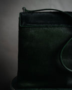“GUCCI“ 90’s-00’s pony hair structured shoulder bag