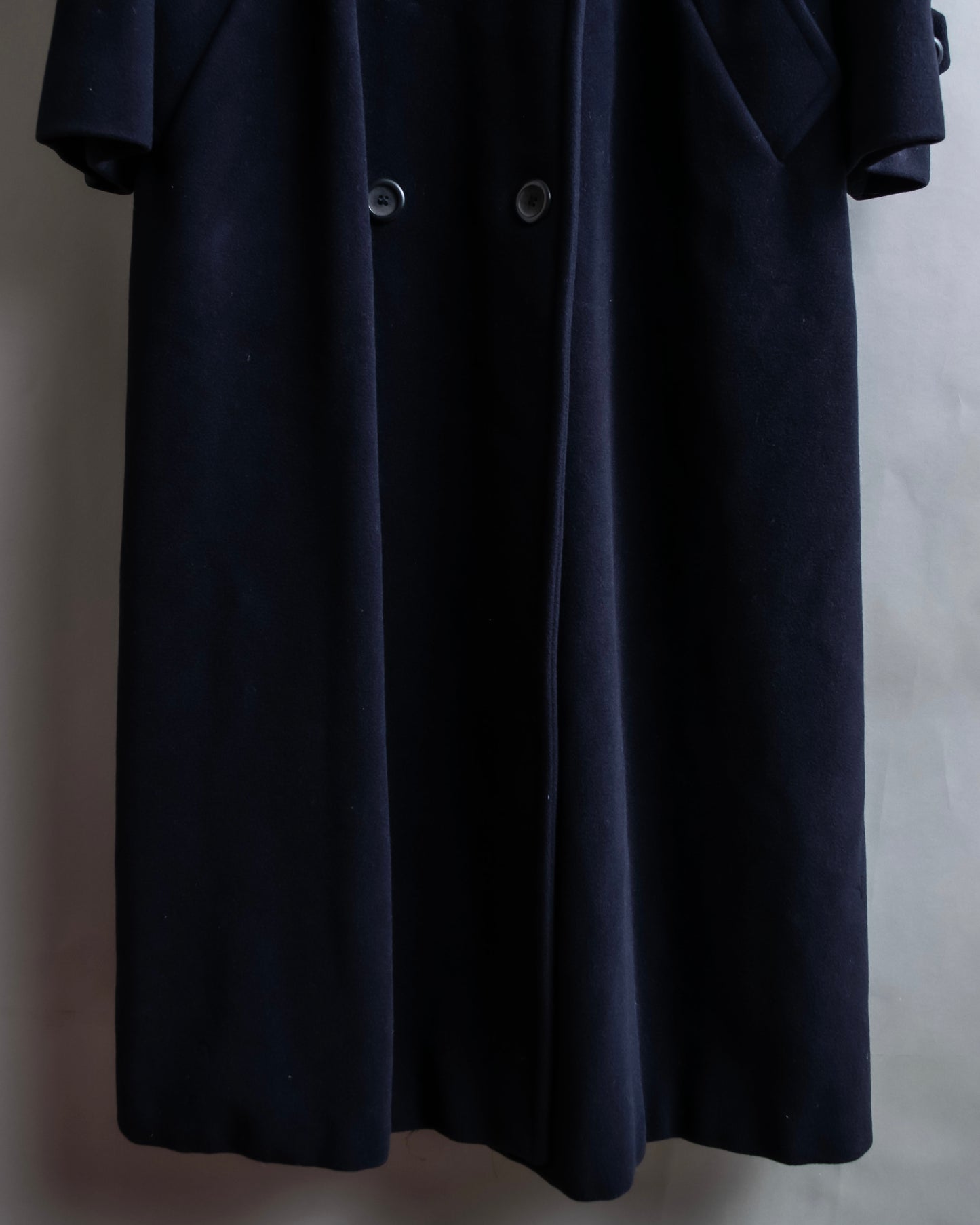 "Weekend Max Mara" Belted design double breasted maxi length wool chester coat