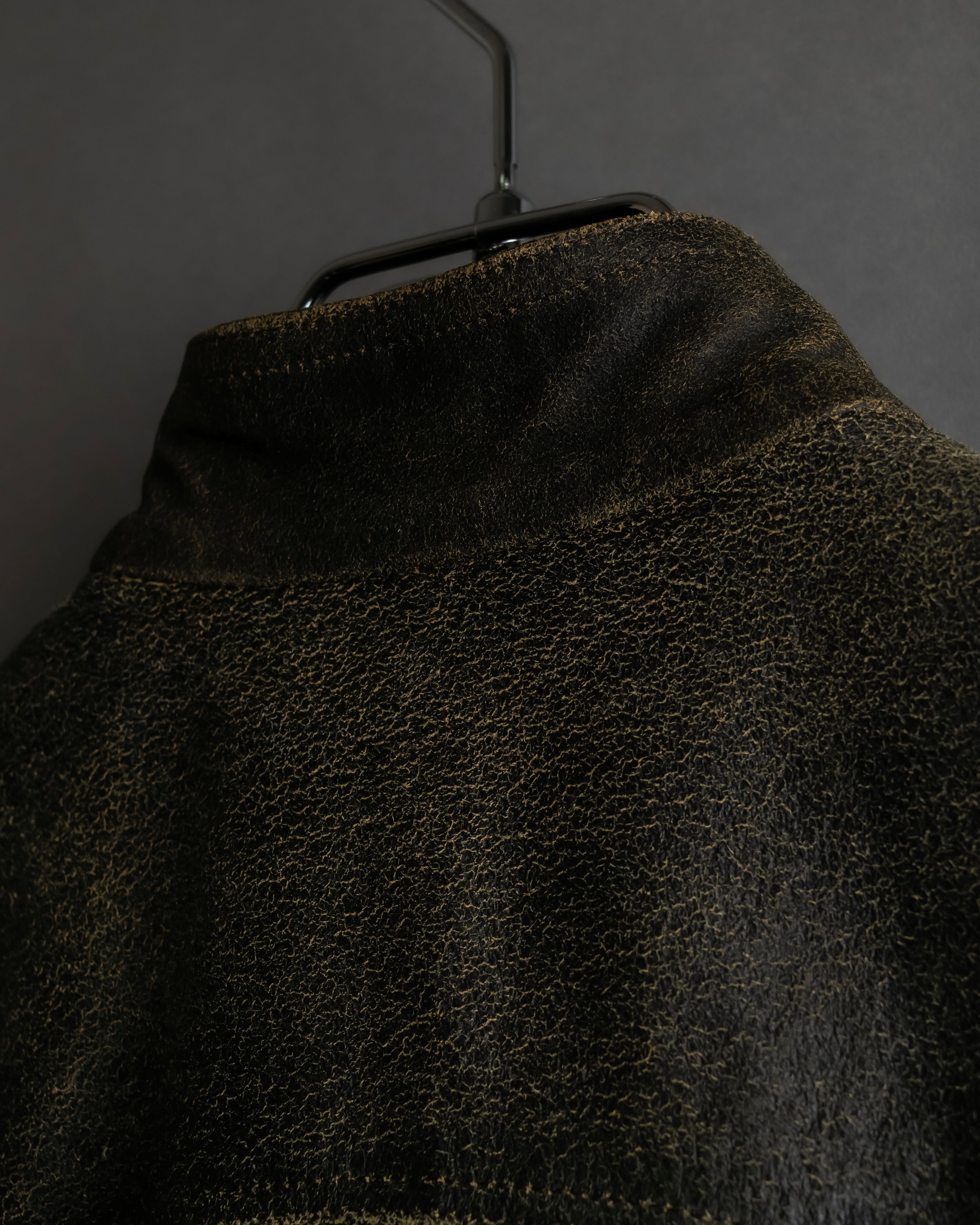 "CHANEL" 2000AW Karl Lagerfeld period calf leather vest