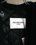 "BALENCIAGA" 2022 Distressed hooded long coat