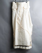 "MAISON MARGIELA" 20SS Polka dot tulle layered skirt