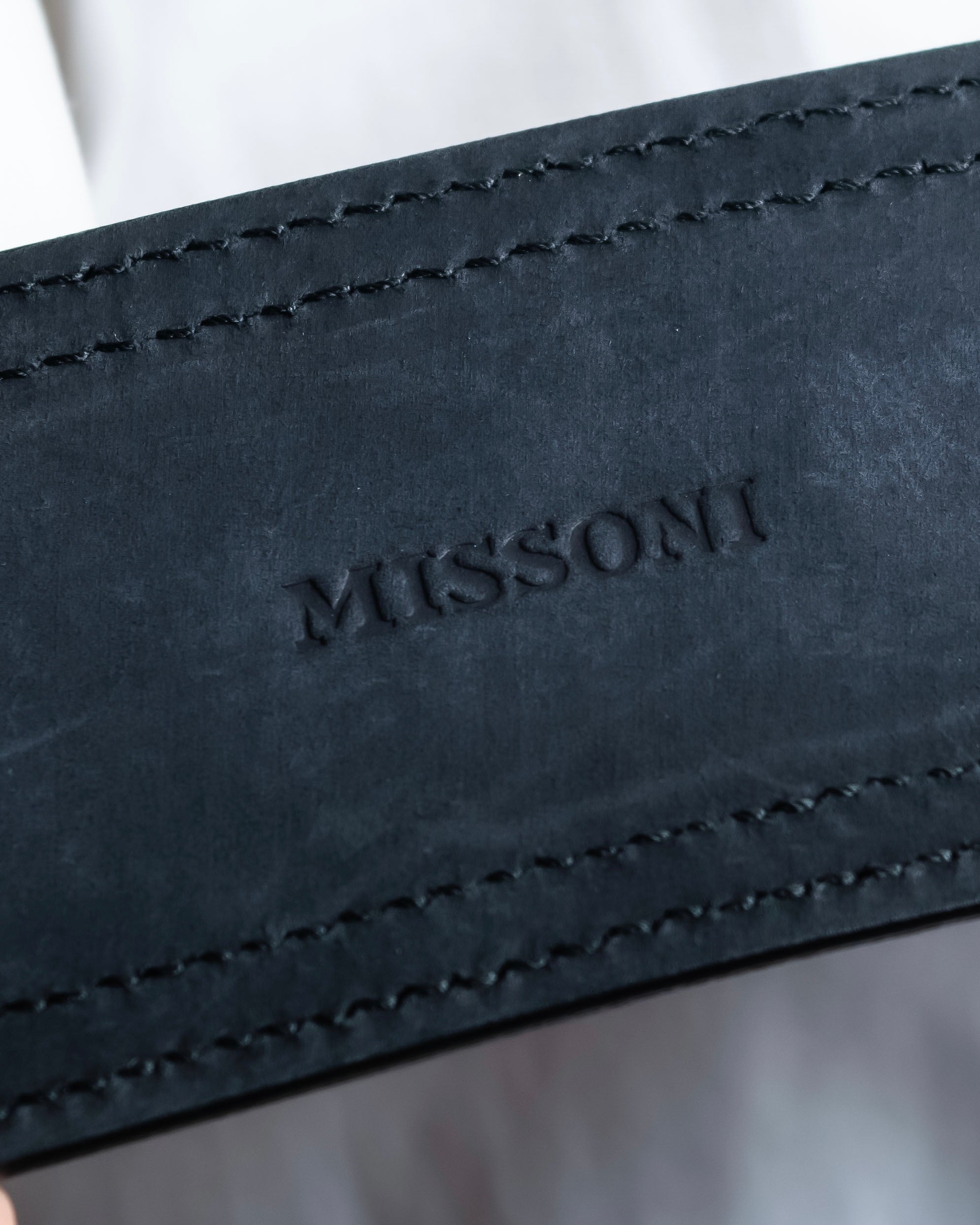 “Missoni” Bijou designed wide waist belt