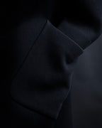 "ISSEY MIYAKE PLANTATION" Minimalist design A-line stand collar coat