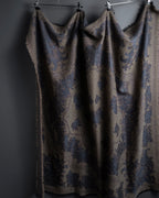 "BALENCIAGA" Large size lame jacquard weave stole