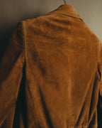 -SPECIAL- “GUCCI” 70’s-80’s Bovine suede bomber jacket