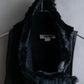 "HELMUT LANG" Fur docking denim switching design zipper best