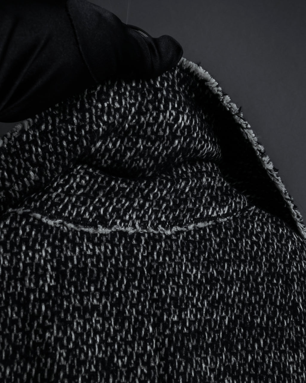 "Dolce & Gabbana" Double-breasted beautiful tweed long coat