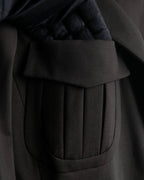 "GIVENCHY" Military patch pocket detail tailored jacket