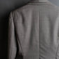 "Christian Dior" Double shawl collar design tailored jacket