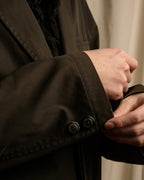 "BURBERRY" Cotton faded tailored jacket