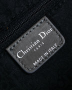 "Christian Dior" John Galliano period Gathering design leather hand bag