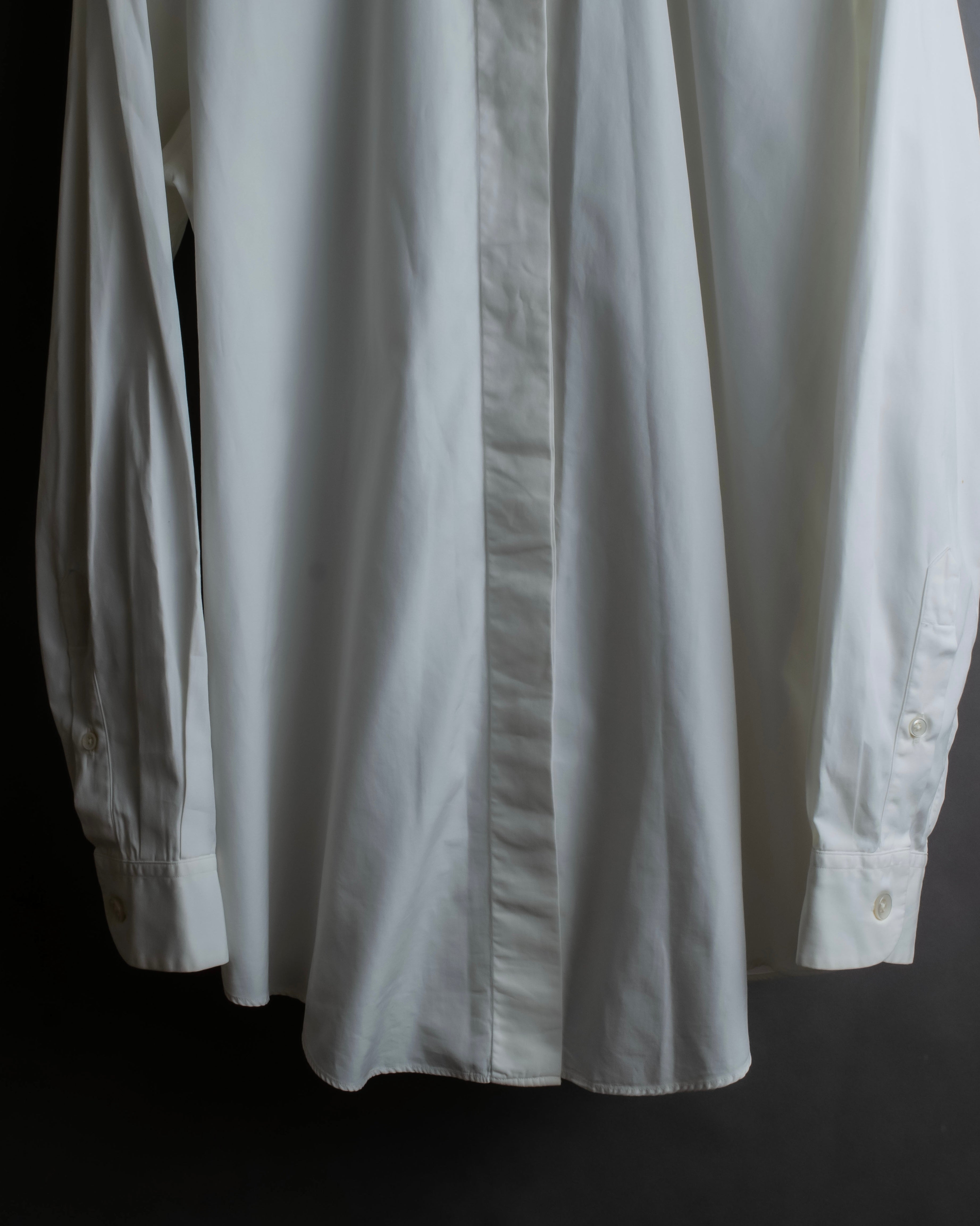"HERMES" Margiela period collar change shirt