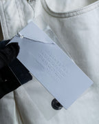 "MAISON MARGIELA" 21SS Washed raw cut flared cropped denim pants