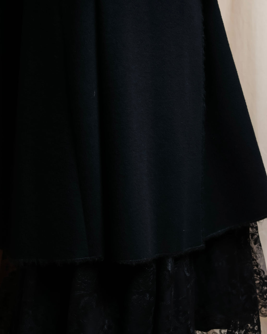 "FENDI" 00'sDouble collar design flared silhouette coat