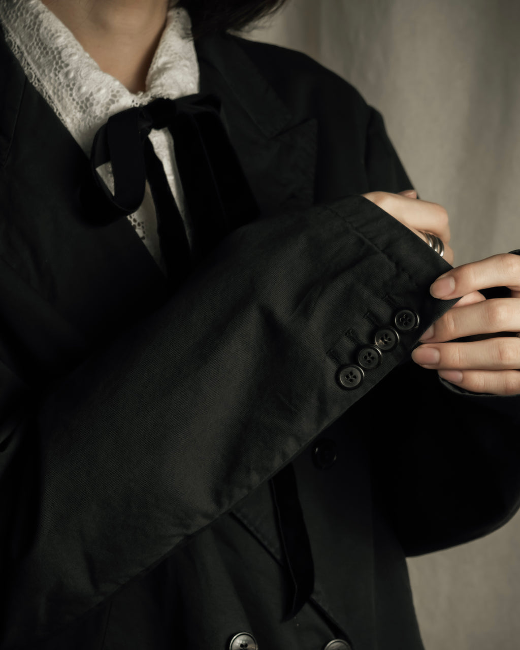 "DRIES VAN NOTTEN" Beautiful faded tailored jacket