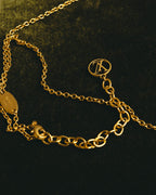 "Louis Vuitton" 2010's Gold-tone chain necklace
