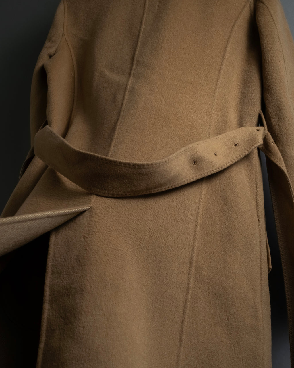 "Aquascutum" Traditional detail belted long trench coat