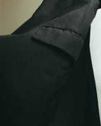 “COMME des GARCONS” 90’s black tailored long coat