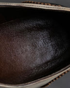 "ISSEY MIYAKE" Fade color wingtip leather shoes