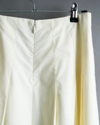 "FENDI" hole pattern and tack designed skirt