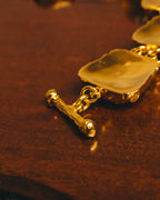 -SPECIAL- “TOM FORD” 2023-24 Moon nugget sculptural toggle bracelet