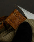 "MAISON MARGIELA" 12SS over flap design leather shoulder bag