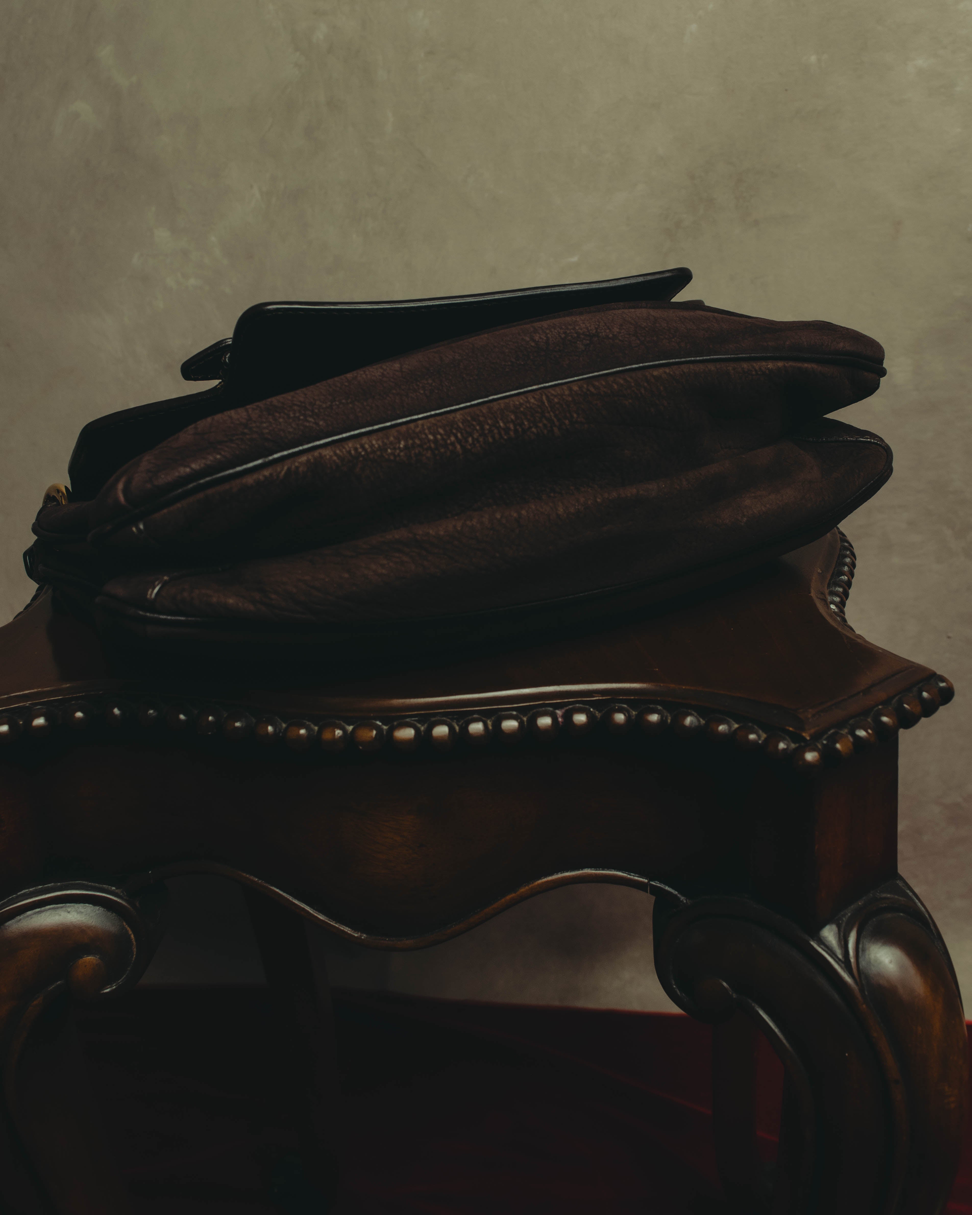 "Salvatore Ferragamo" 00's-10's Gancini leather shoulder bag