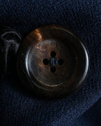 "MIU MIU" Double breasted rounded wool peacoat