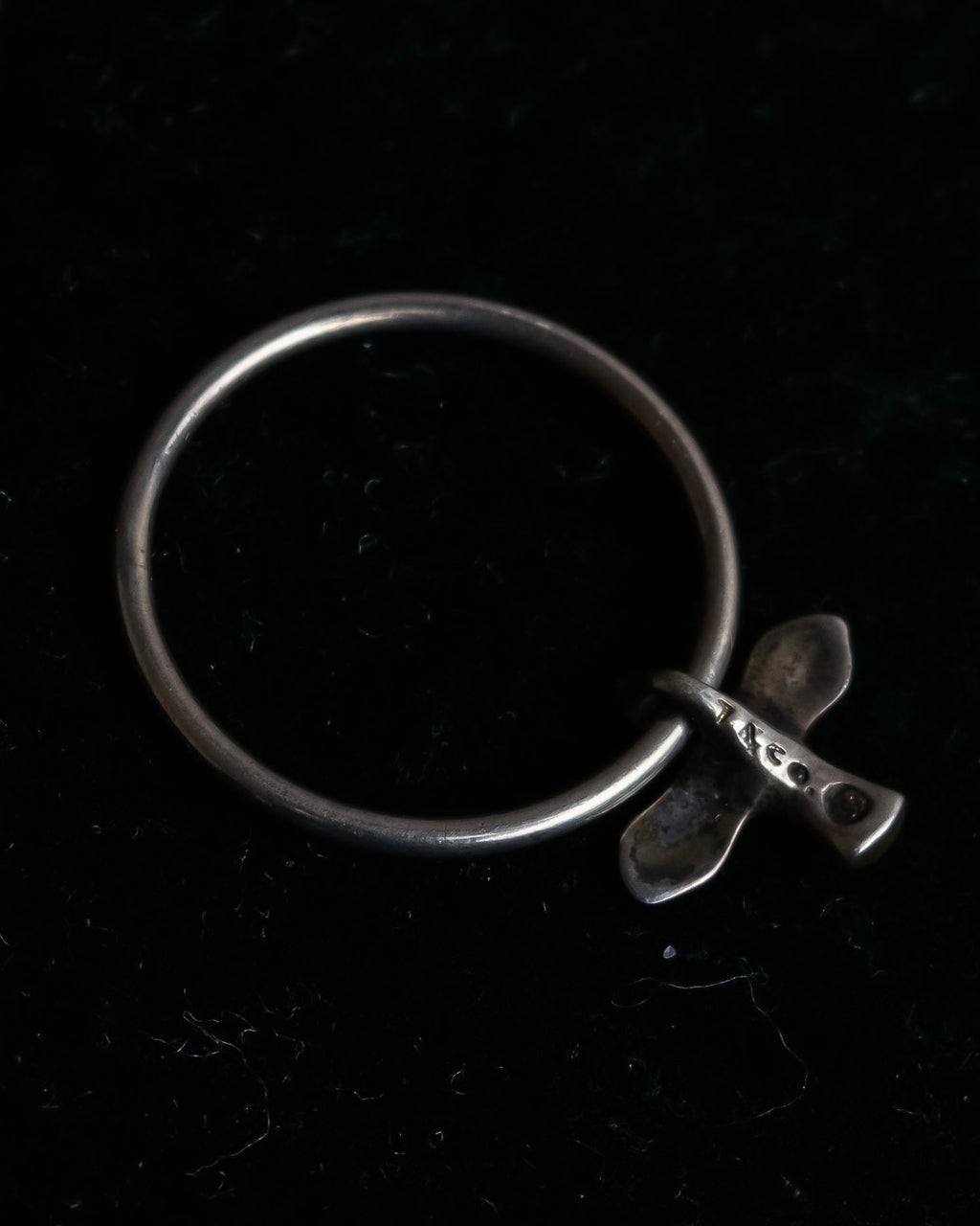 "Tiffany&Co" Bird's Claws motif silver ring