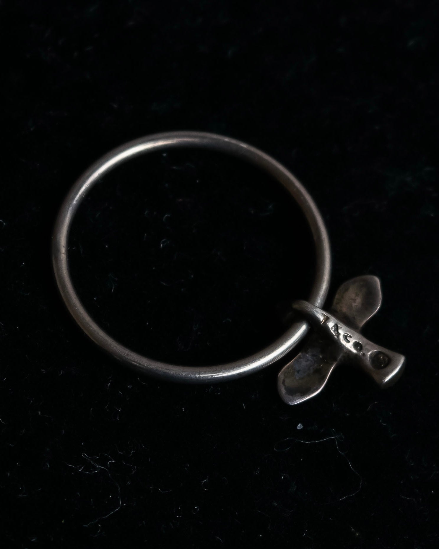 "Tiffany&Co" Bird's Claws motif silver ring