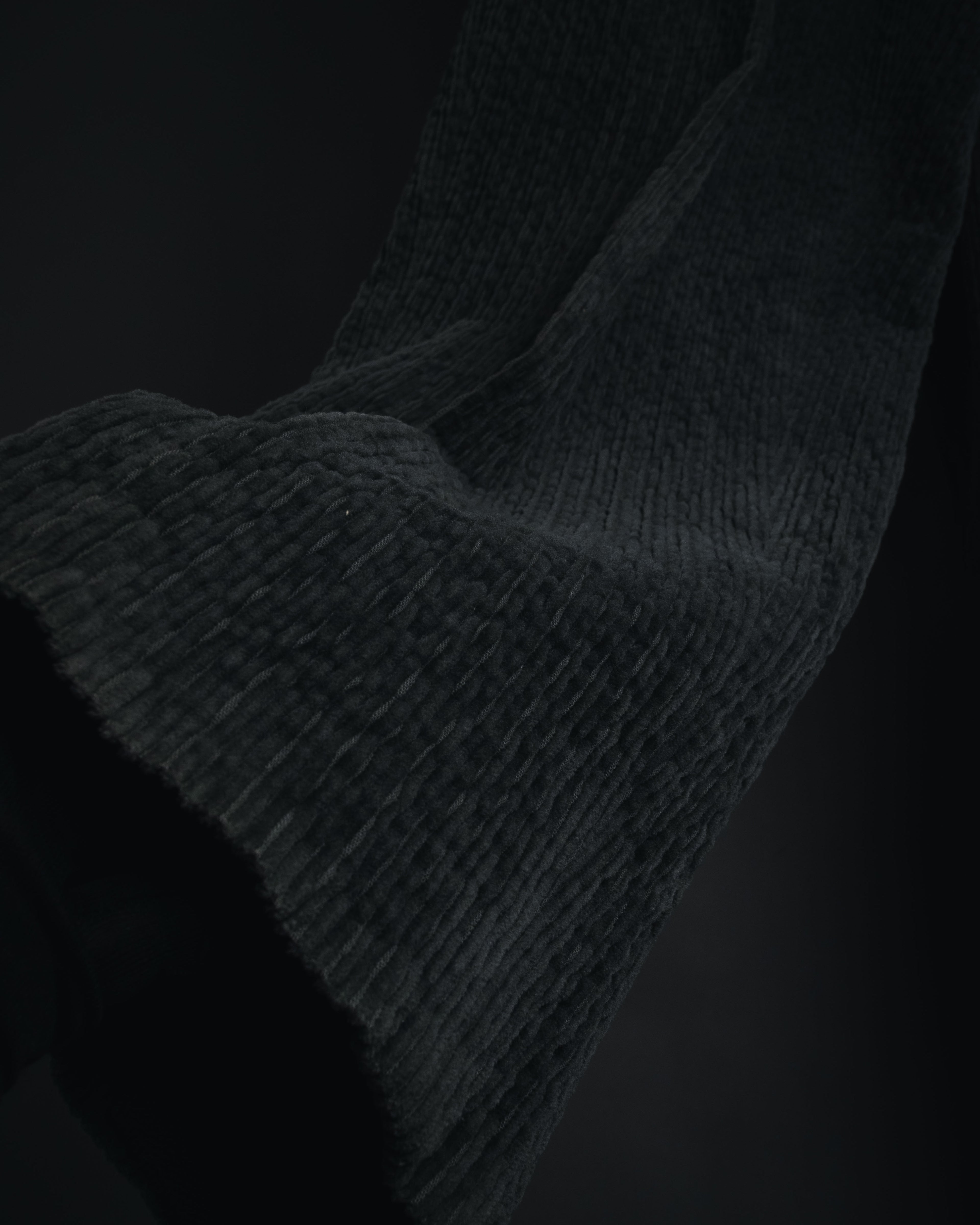 –SPECIAL– "ISSEY MIYAKE MEN" 98AW garment-pleated cotton tailoring set-up