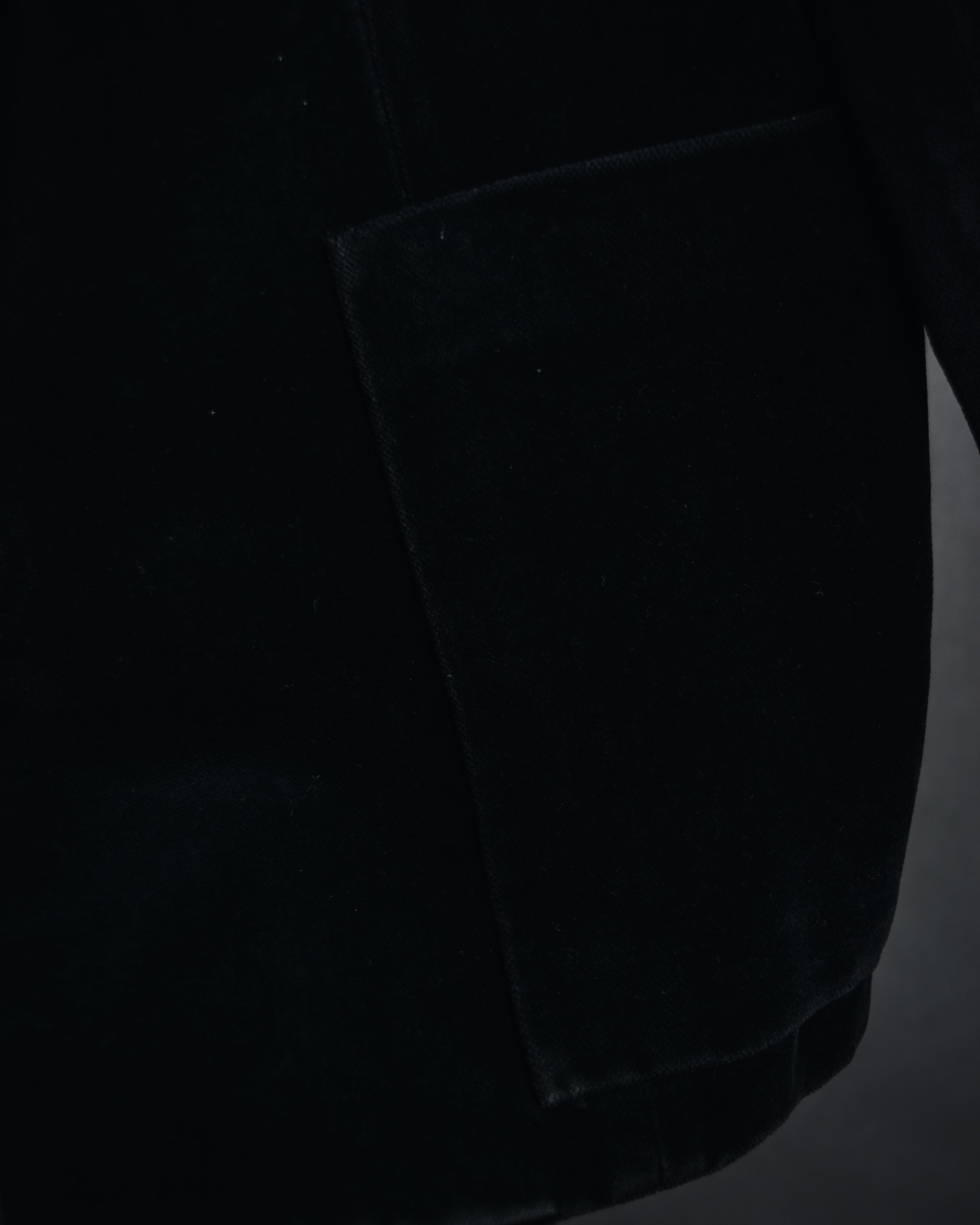 "Christian Dior" 80’s-90’s Silk velvet power tailored jacket