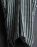 "Beautiful People" Gathered design pillow stripe pullover