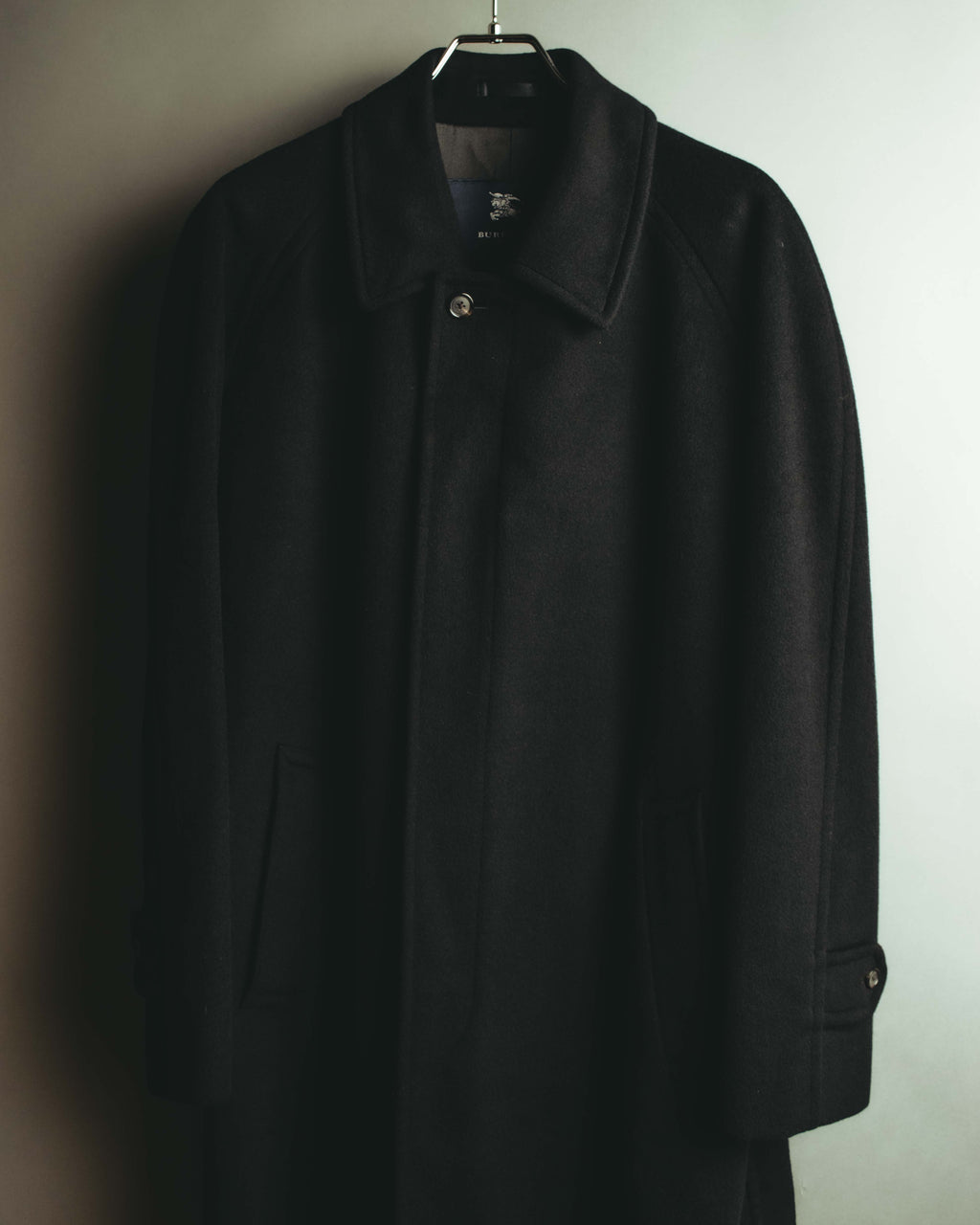 "BURBERRY LONDON" 00's-10's Classic balmacaan coat