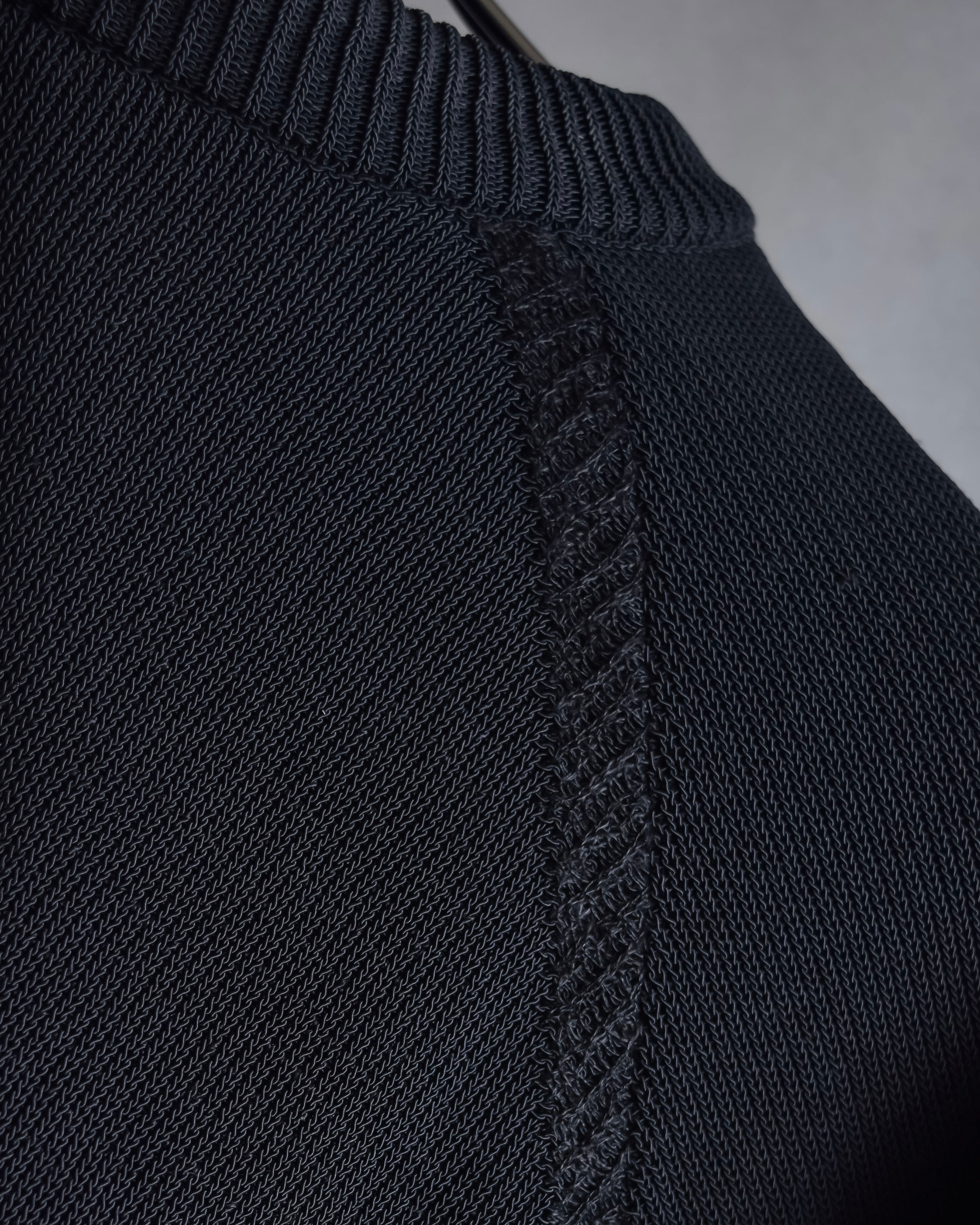 "Y-3" Logo engraved knit pullover