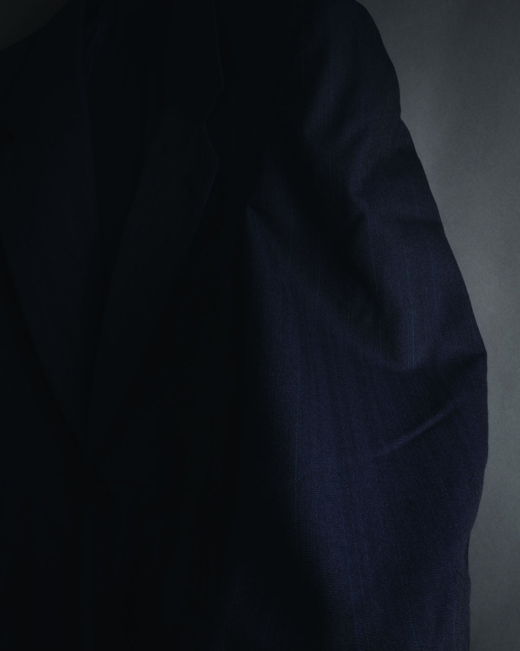 "BALENCIAGA" Tailored Two-Piece Suit Set with Subtle Pinstripes