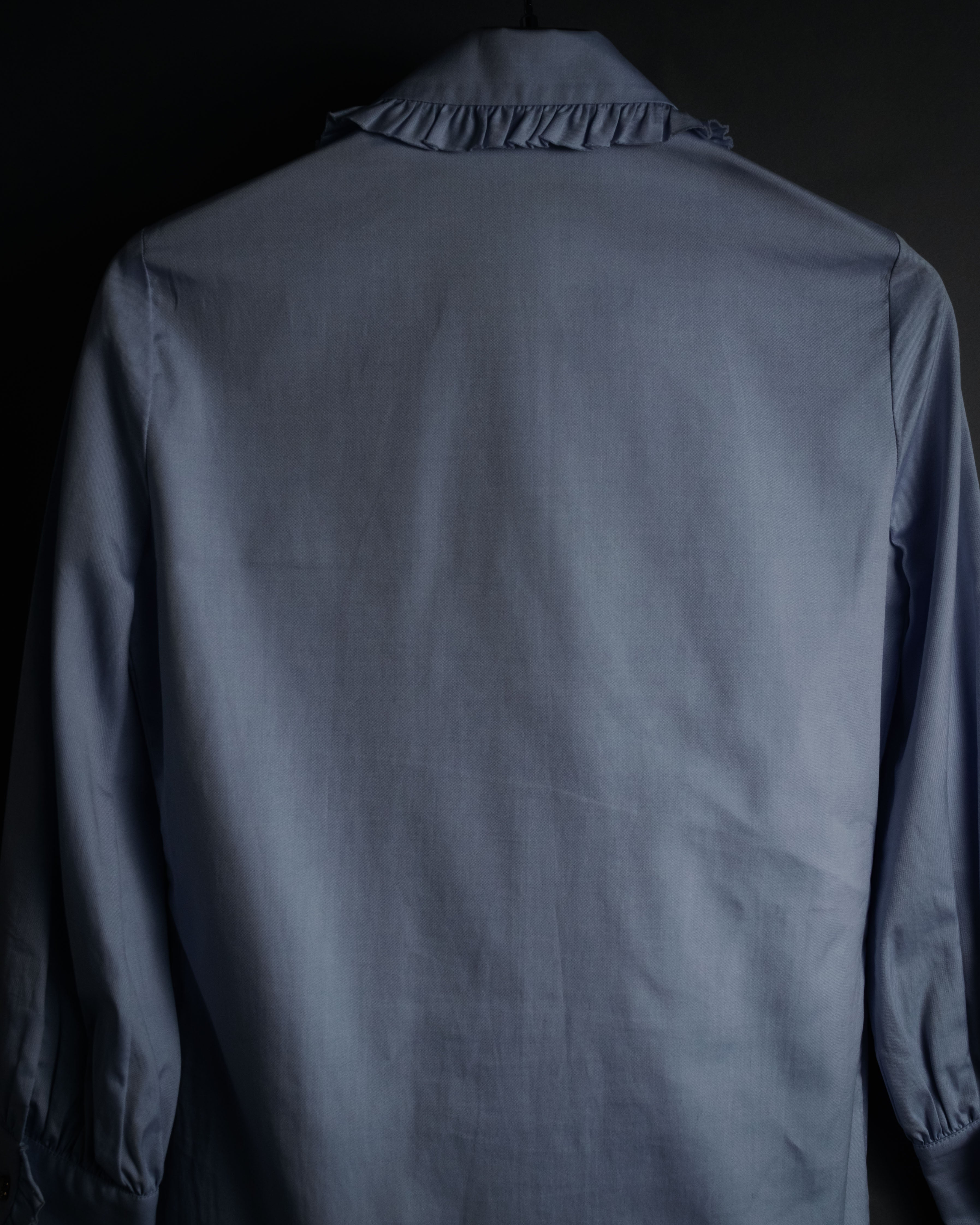 “GUCCI” 2015-2016 Ruffled collar cotton shirt