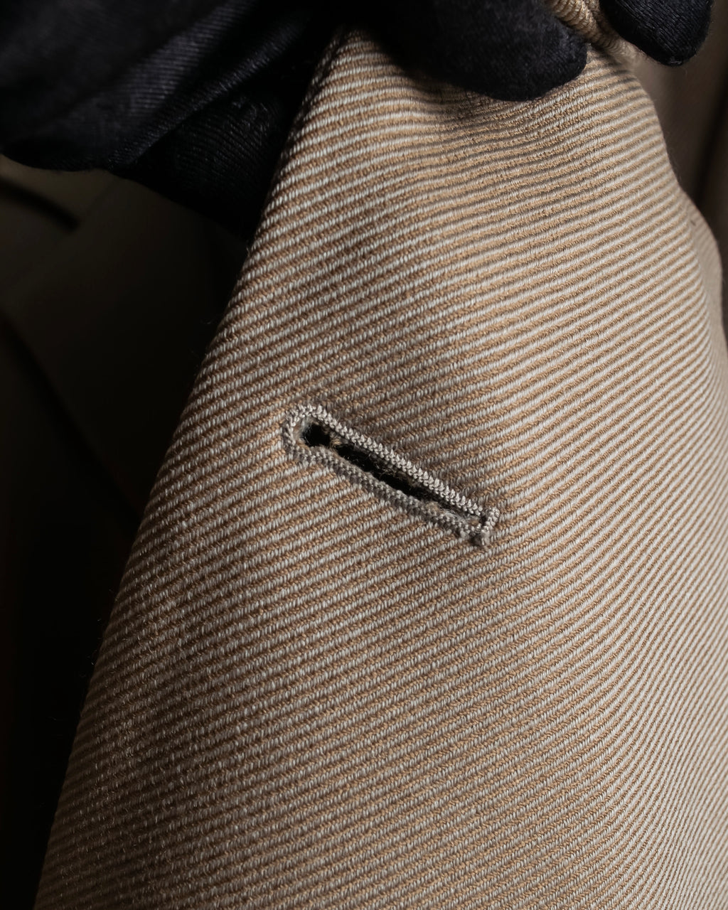 "MAISON MARGIELA" 13AW structured mid-length tailored coat