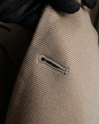 "MAISON MARGIELA" 13AW structured mid-length tailored coat