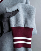 "Ｎ21 NUMERO VENTUNO" DREAM rhinestone design box silhouette
sweatshirt